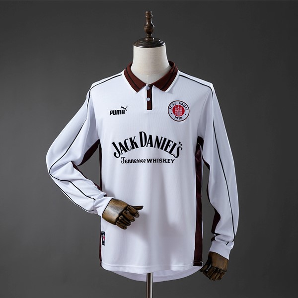 Thailande Maillot St. Pauli Domicile Retro ML 1999-2000